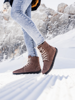 Zimné barefoot topánky Be Lenka Winter 3.0 - Chocolate – Obrázok 2