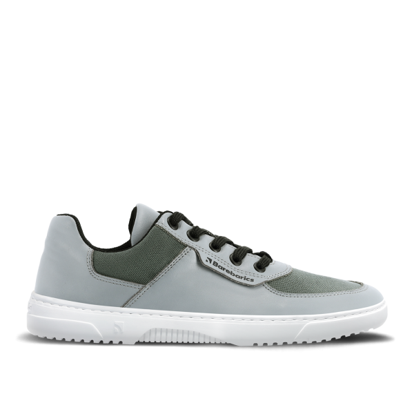 Barefoot tenisky Barebarics Bravo - Grey & White