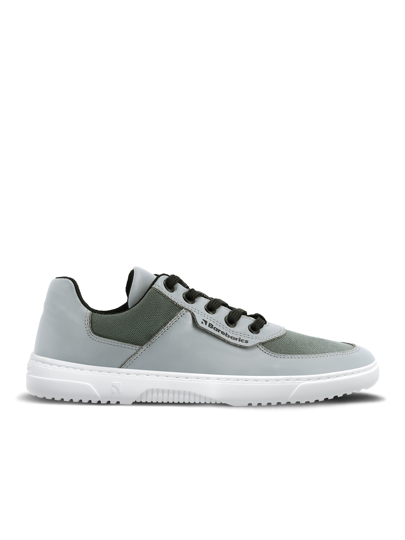 barefoot-tenisky-barebarics-bravo-grey-white-80323 Barefoot tenisky Barebarics Bravo - Grey & White – Obrázok 1