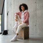 Barefoot tenisky Barebarics Zing - Fresh - White & Coral Pink – Obrázok 3