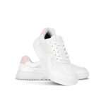 Barefoot tenisky Barebarics Zing - Fresh - White & Coral Pink – Obrázok 2