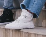 Barefoot tenisky Barebarics Zing - High Top - All White - Leather – Obrázok 2
