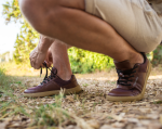 Barefoot tenisky Barebarics Bravo - Maroon Brown – Obrázok 2