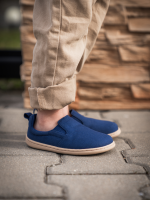 Detské barefoot Slip-on topánky Be Lenka Aura Kids - Navy – Obrázok 2