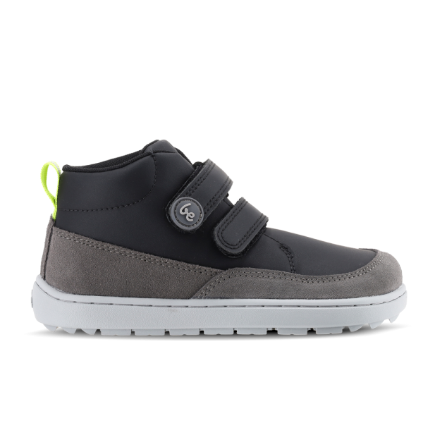 Detské barefoot topánky Be Lenka Elio Kids - Black & Grey