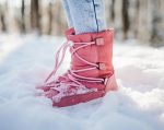 Detské zimné barefoot topánky Be Lenka Snowfox Kids 2.0 - Rose Pink – Obrázok 2