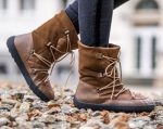 Zimné barefoot topánky Be Lenka Snowfox Woman - Dark Brown – Obrázok 2