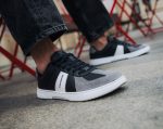 Barefoot tenisky Barebarics Icara - Black & Dark Grey – Obrázok 2