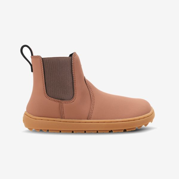 Detské barefoot chelsea čižmy Be Lenka Halla Kids - Brown