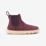 Detské barefoot chelsea čižmy Be Lenka Halla Kids - Burgundy
