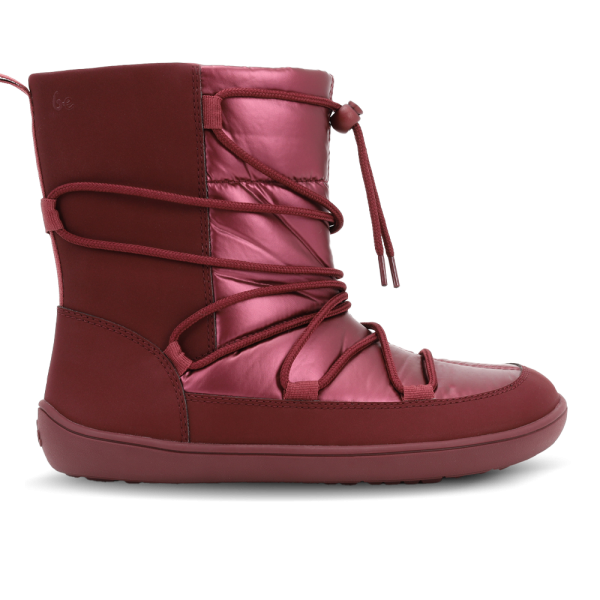 Barefoot snehule Be Lenka Snowfox Woman Vegan - Burgundy